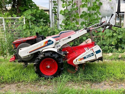 ヤンマー 耕運機 YA70 始動各部動作確認 調整済 すぐ使えます