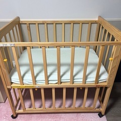 中古】ベビーベッド、家具を格安/激安/無料であげます・譲ります