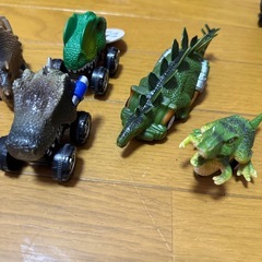 恐竜③車恐竜6体セットの画像