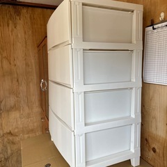 決定‼️4段チェスト組み立型の画像