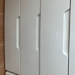 2個セット　収納　プラスチック　タンス　オシャレの画像