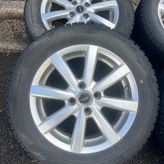 15インチ　アルミホイールタイヤ　４本セットの画像