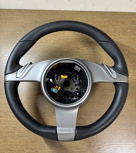ポルシェ 純正ステアリング ハンドル 美品】ポルシェ 911 997後期 純正 ステアリング ハンドル
