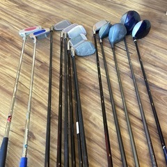 ゴルフクラブ　まとめて13本セット　の画像