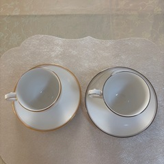 Noritakeコーヒーカップ&ソーサー　ペアの画像