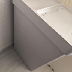 IKEAゴミ箱　ステンレス物干し　セットの画像