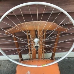 MAV ICロード用チューブラ前後ホイールの画像