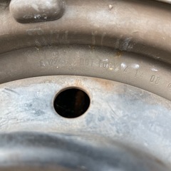 エブリィ　鉄ホイール　12インチ　4jの画像