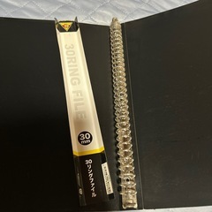 30穴9個と4穴1個　バインダー　ファイル　合計10個の画像
