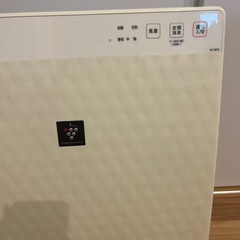 シャープ 加湿空気清浄機（2017年製）の画像