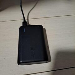 Anker PowerCore 10000 (A1263) ― Micro-USB入力・USB-A出力 / ケーブルなし」の画像