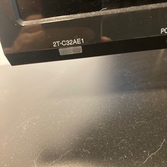 SHARP 32型テレビの画像