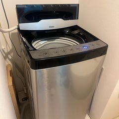【美品】ハイアール Haier 洗濯機 2023年製 全自動洗濯機 5.5kg の画像
