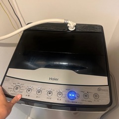 【美品】ハイアール Haier 洗濯機 2023年製 全自動洗濯機 5.5kg の画像