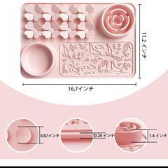 ペット舐めパッド ペット食事マット ペット用食事マット 425*285mmの画像