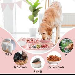ペット舐めパッド ペット食事マット ペット用食事マット 425*285mmの画像
