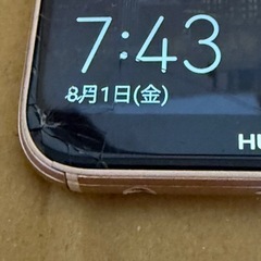 HUAWEI スマホ　難ありの画像