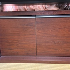 【昭和レトロ】　テレビ台　収納ケース　収納棚の画像