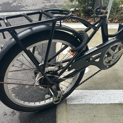 6段変速　折りたたみ自転車の画像