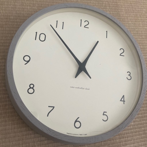 radio controlled clock 電波時計