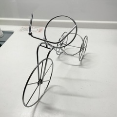 金属製おしゃれなワインラック の画像