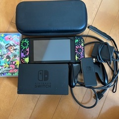 ニンテンドーSwitch スプラ2 &ケースセットの画像