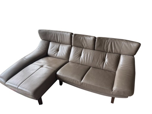 高級カリモク　ソファーZU46 右肘シェーズロング