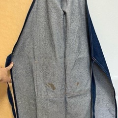 デニム　エプロン
の画像