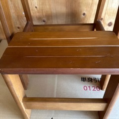 決定‼️木製コンパクト踏み台の画像