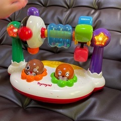 【現状品】子供 おもちゃ 光る 回る 新生児期からの画像
