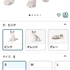 猫　術後服　Sサイズ ＋猫歯ブラシの画像