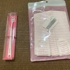 猫　術後服　Sサイズ ＋猫歯ブラシの画像