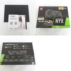 MSI (エムエスアイ) グラフィックボード GeForce RTX 3060 GeForce RTX 3060 VENTUS 2X 12G OC 【コンプオフ金沢野々市店】の画像