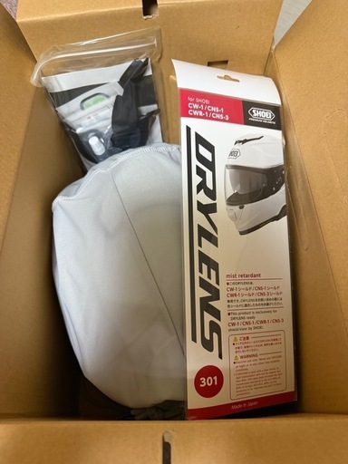 値下げ　
未使用　ヘルメット　SHOEI   gt-airⅡ  　