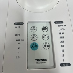 ★TEKNOS★2024年製 リビング扇風機 リモコン欠品　JXX00025080201の画像