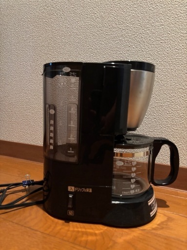 美品！象印 コーヒーメーカー 11月19日23時まで出品！値下げ交渉大歓迎！ 象印マホービン コーヒーメーカー EC-CD40 1台 ダークブラウン