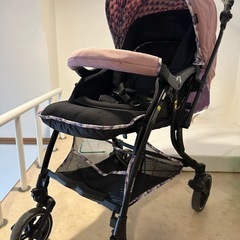 再値下げ！　
ピジョン A型ベビーカー 　ランフィリノン ピンクの画像