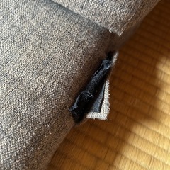 ニトリ　3人がけローソファーの画像