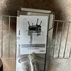 新品！薪ストーブ、煙突付きの画像