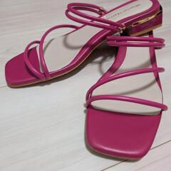【25-25.5cm】2wayチューブストラップサンダル／Oriental Trafficの画像