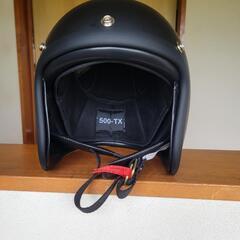 tt&coヘルメット 500-TX ブラック 中古 新品 TT&CO 500-TX 500 tx 500tx ジェットヘルメット L マッド