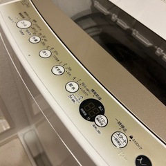 2022年製　全自動洗濯機【取引者決定
】の画像