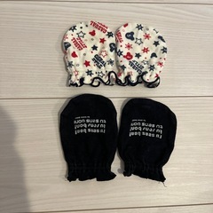 ベビー ミトン ２枚セット バラ売り可能の画像