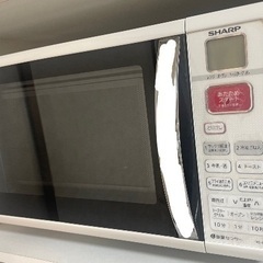 【9月中旬お渡し】SHARP 電子レンジの画像