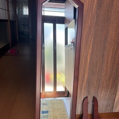 アンティーク風　姿見鏡の画像