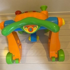 トイザらス ブルーイン　2in1　ライドアンドウォーカー 知育玩具　の画像