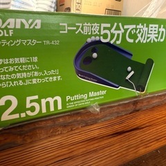 ゴルフパター練習の画像