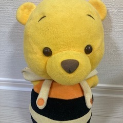 くまのプーさん ぬいぐるみ 人形 おもちゃ ディズニー 飾り ハチ 蜂の画像