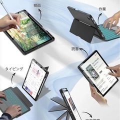 ipad Air キーボード タッチパッド付き ipad pro ワイヤレスの画像