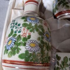 昭和九谷焼酒器の画像